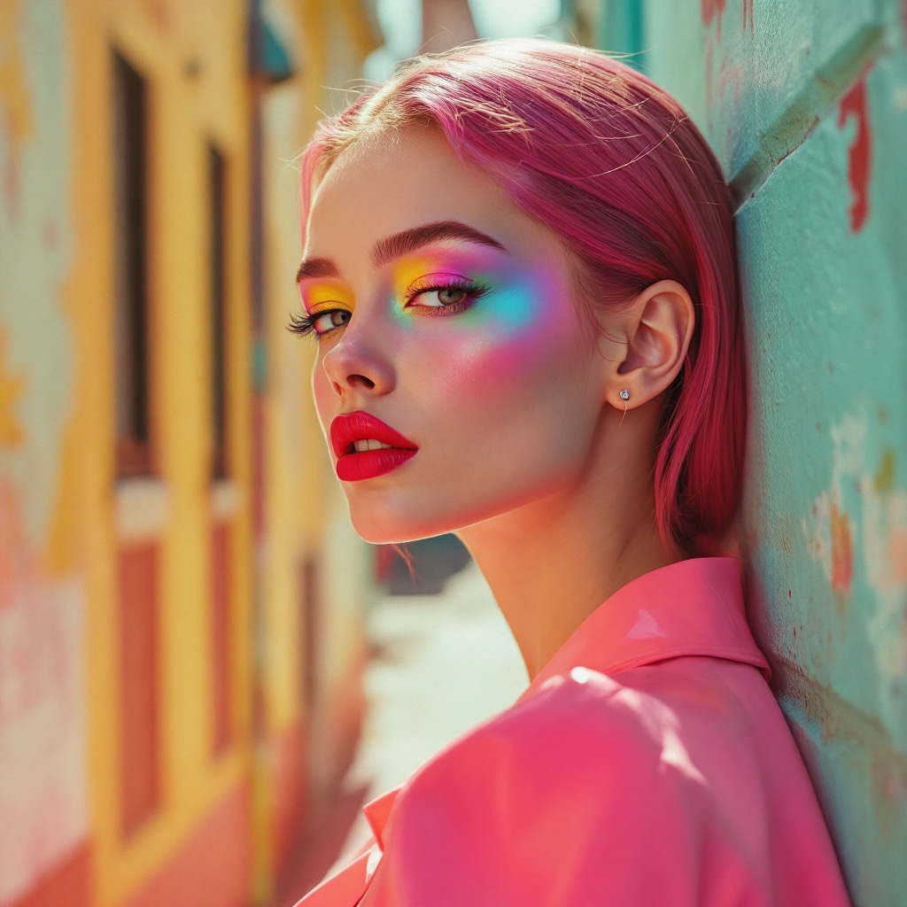 Sample image in the Lacquered Candy Retouch style