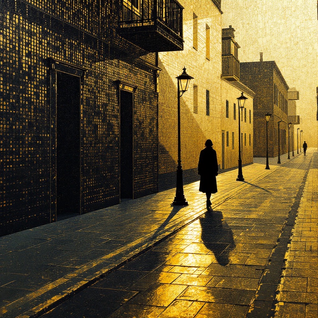 Sample image in the Incised Gilt Shadow style