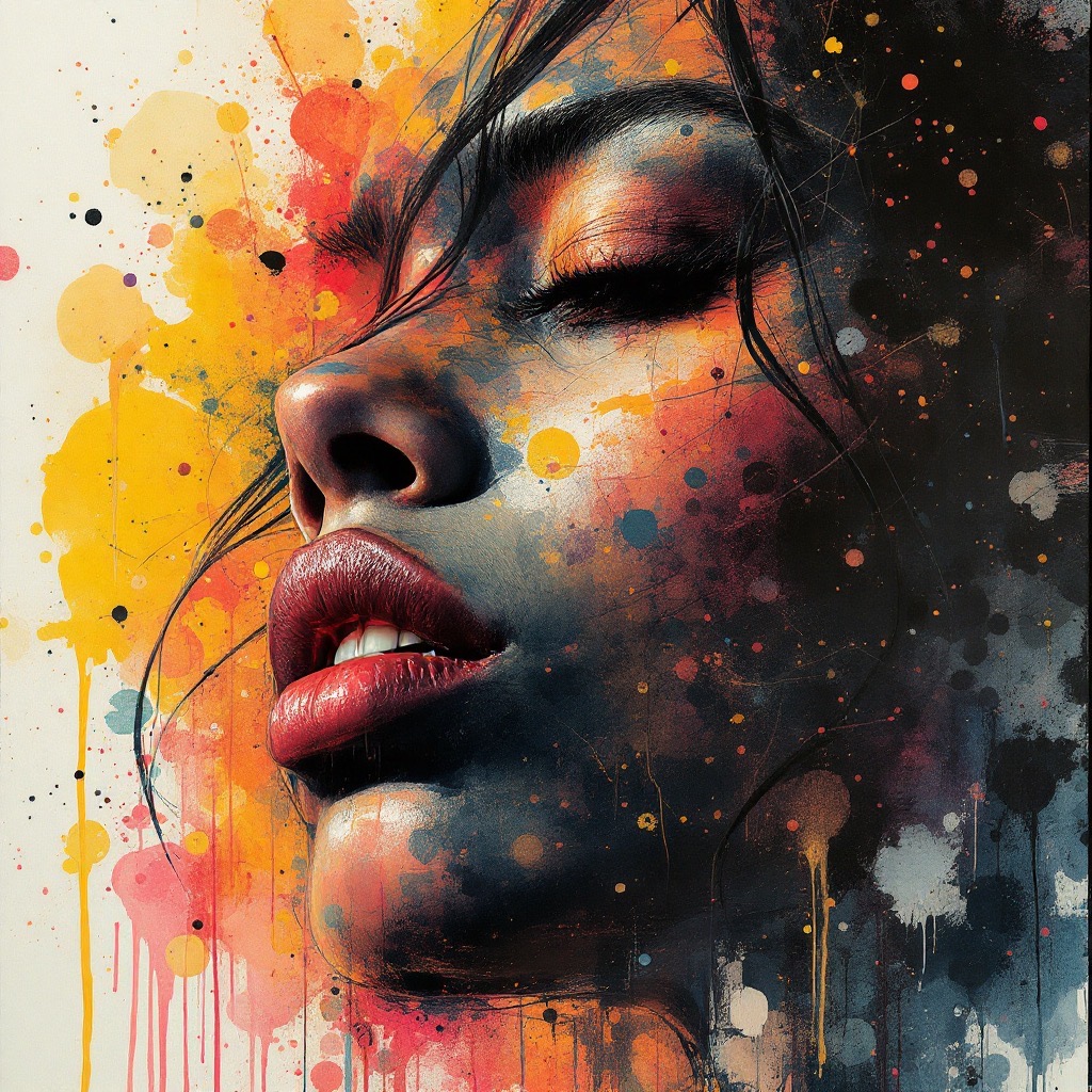Sample image in the fragmented dispersion style