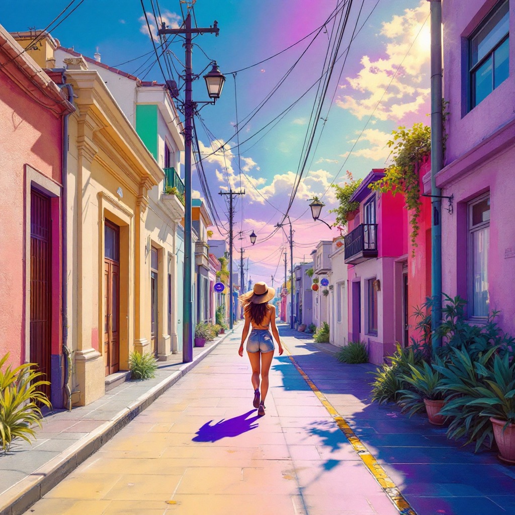 Sample image in the Glossy Dimensional Illustration style