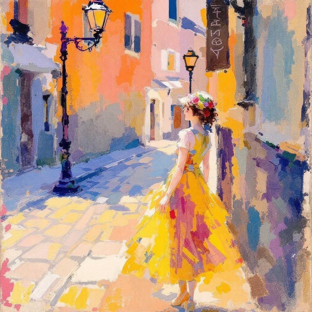 Sample image in the SoftPastel style