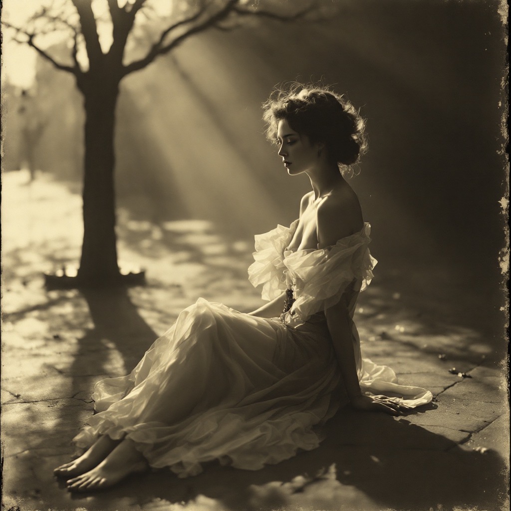 Sample image in the Sepia Plate Velvet style