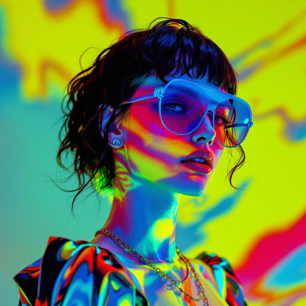 Sample image in the Lacquered Gel Flash style