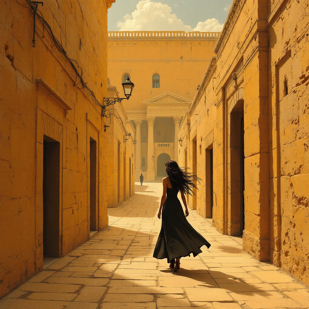 Sample image in the Hieratic style