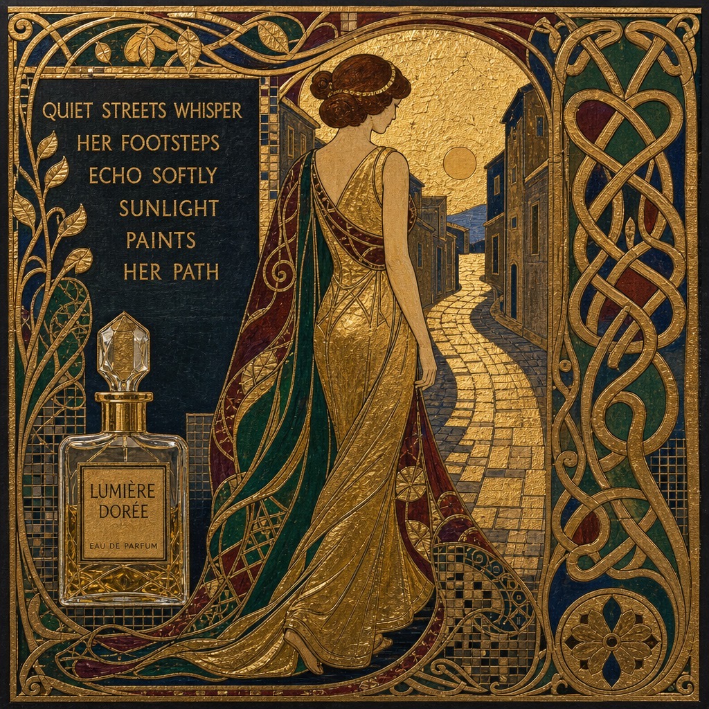 The Scored Gilt Gouache style rendered with gpt-image-2-low