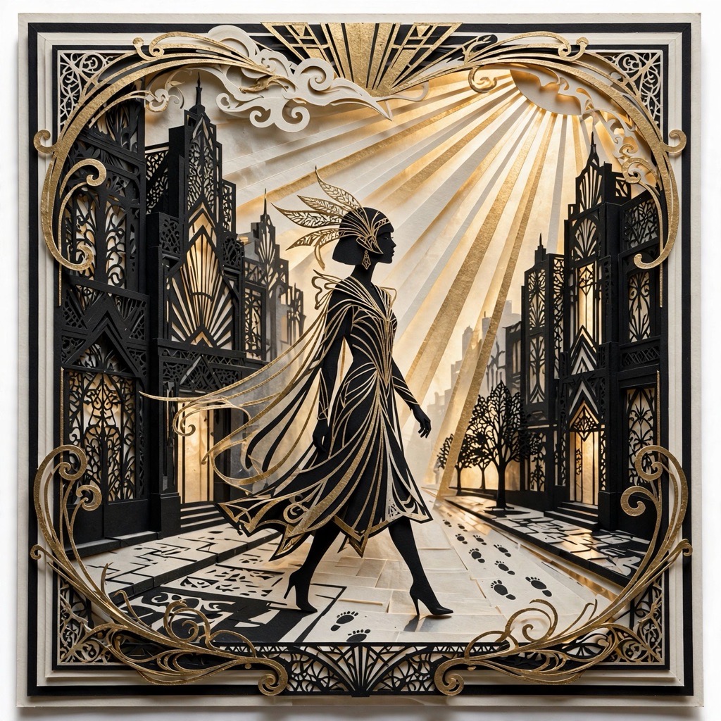 The Backlit Gilt Lacework style rendered with muse-image-1.0