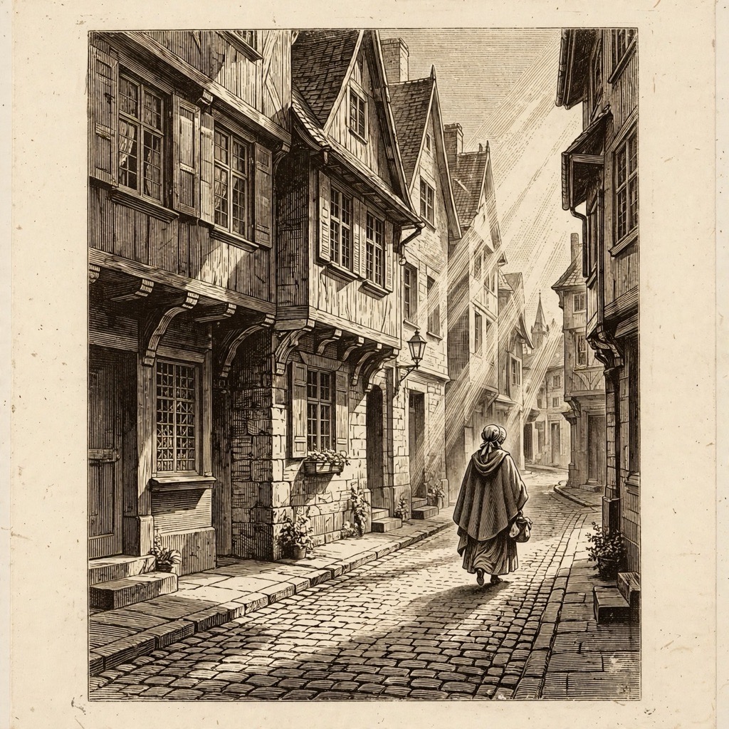 The Sepia Burin Hatch style rendered with muse-image-1.0