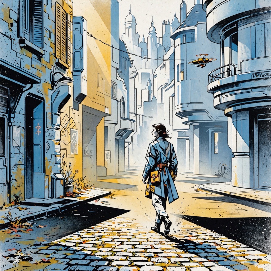 The Matte Gouache Poster-Gloss style rendered with muse-image-1.0