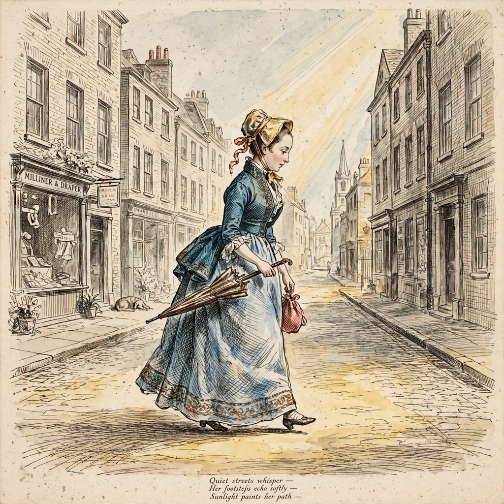 The Hand-Tinted Satire Etching style rendered with muse-image-1.0