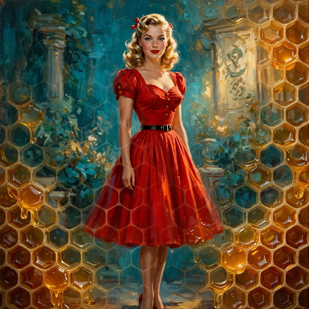 The Honeycomb style rendered with muse-image-1.0