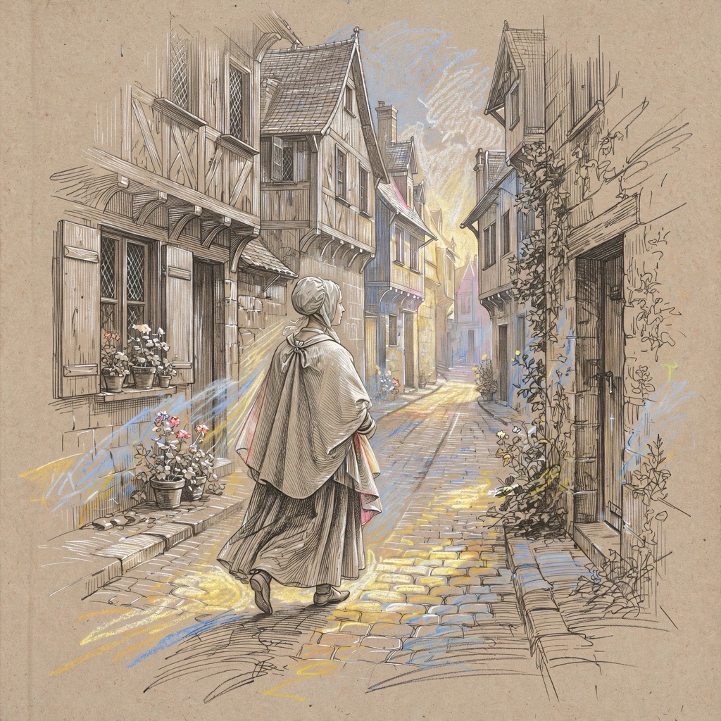 The Phantasmal Silverpoint style rendered with muse-image-1.0