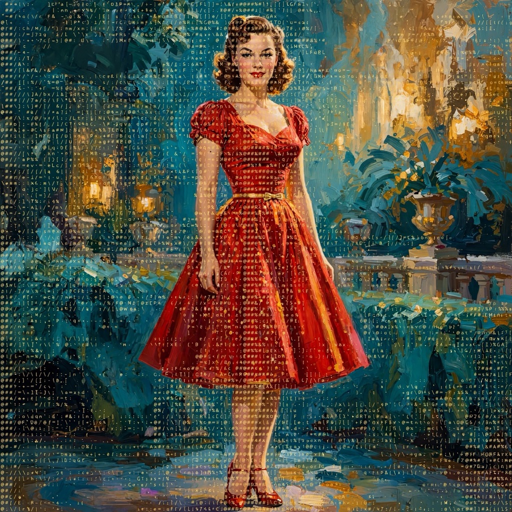 The Ascii Art style rendered with muse-image-1.0